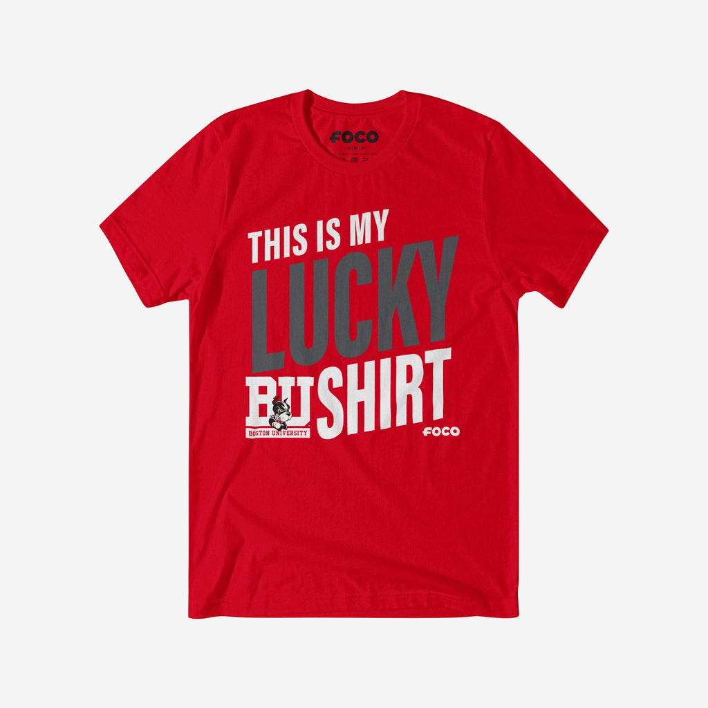 Boston Terriers This Is My Lucky T-Shirt FOCO S - FOCO.com