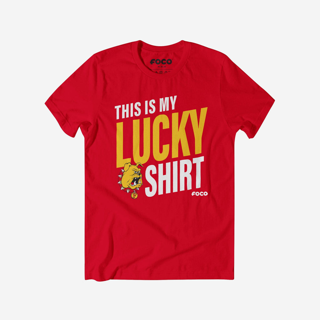 Ferris State Bulldogs This Is My Lucky T-Shirt FOCO S - FOCO.com