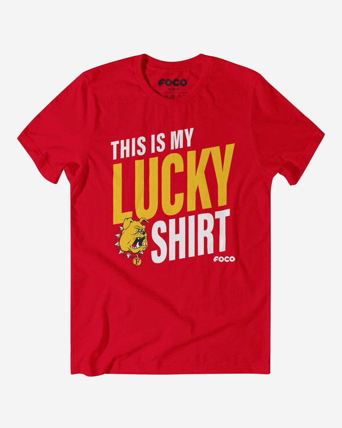 Ferris State Bulldogs This Is My Lucky T-Shirt FOCO S - FOCO.com