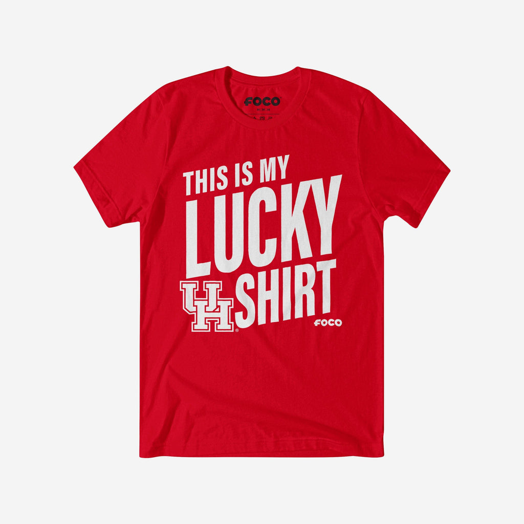 Houston Cougars This Is My Lucky T-Shirt FOCO S - FOCO.com