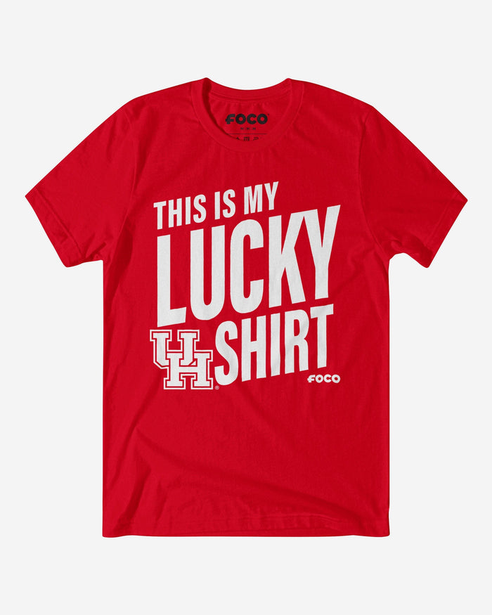 Houston Cougars This Is My Lucky T-Shirt FOCO S - FOCO.com