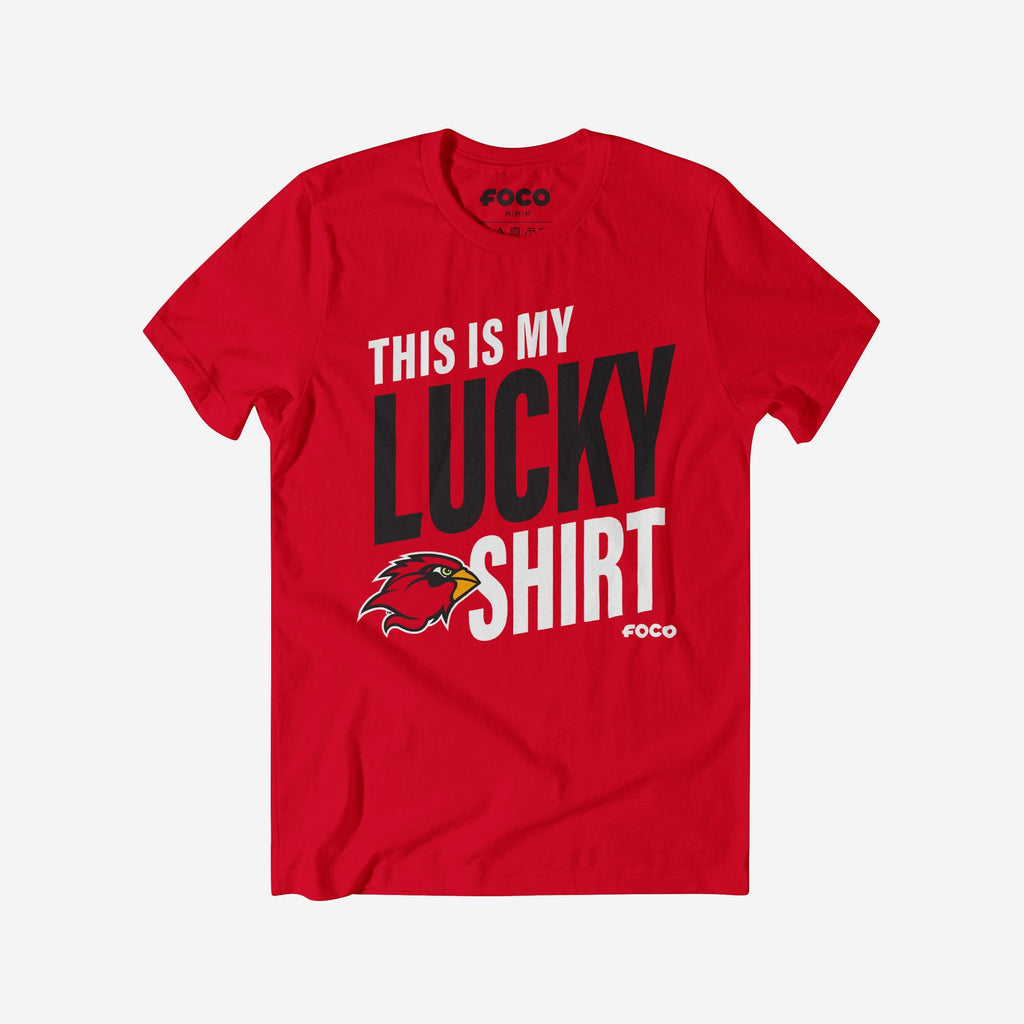 Lamar Cardinals This Is My Lucky T-Shirt FOCO S - FOCO.com