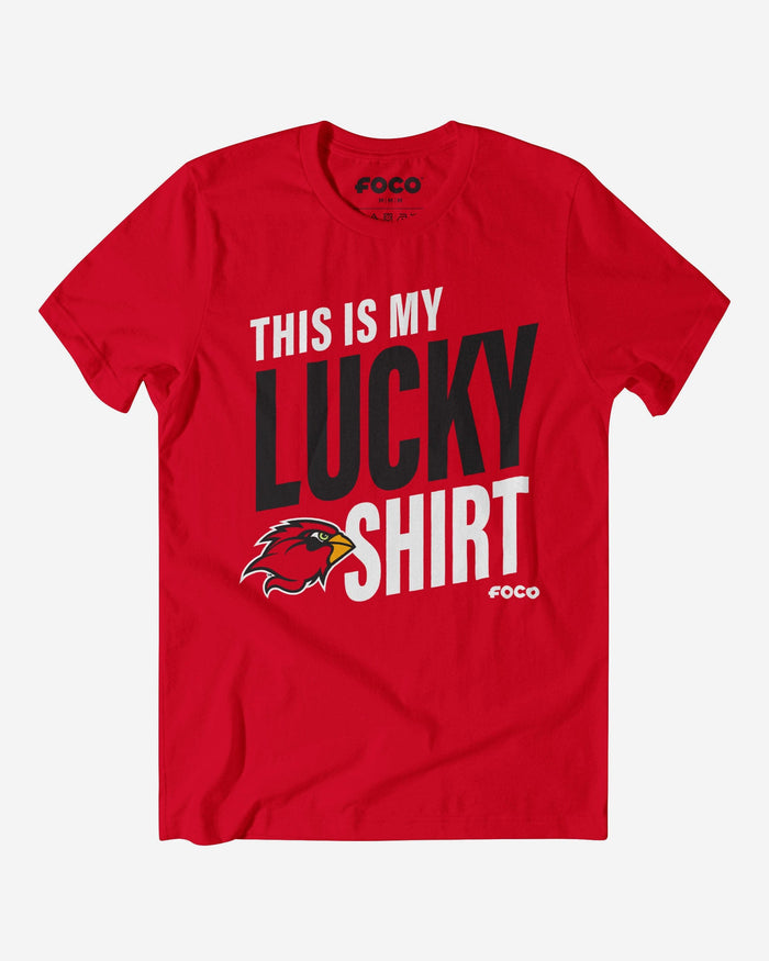 Lamar Cardinals This Is My Lucky T-Shirt FOCO S - FOCO.com