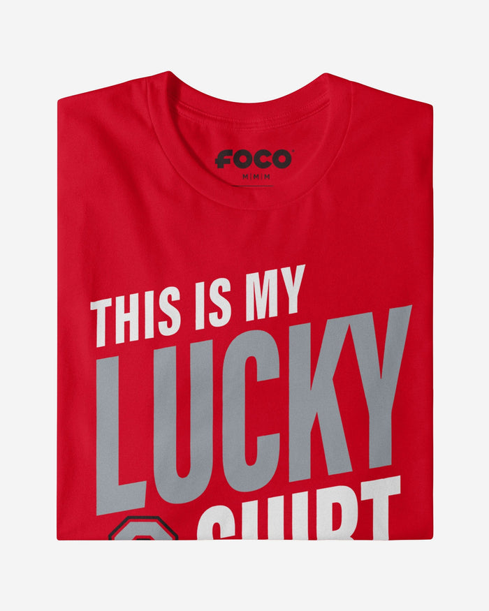 Ohio State Buckeyes This Is My Lucky T-Shirt FOCO - FOCO.com
