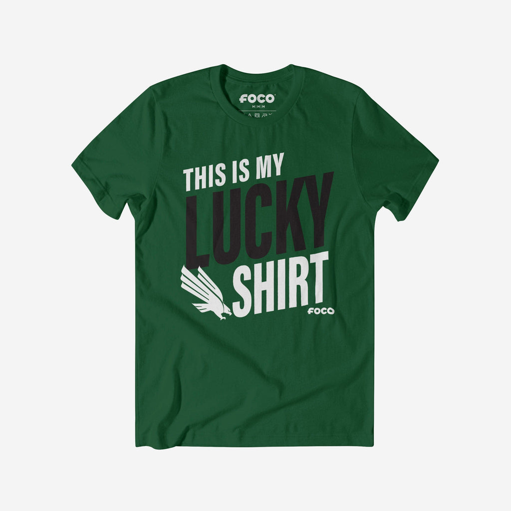 North Texas Mean Green This Is My Lucky T-Shirt FOCO S - FOCO.com