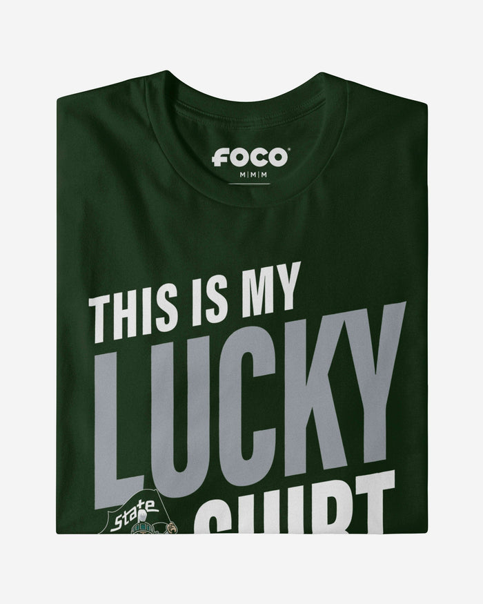 Michigan State Spartans This Is My Lucky T-Shirt FOCO - FOCO.com