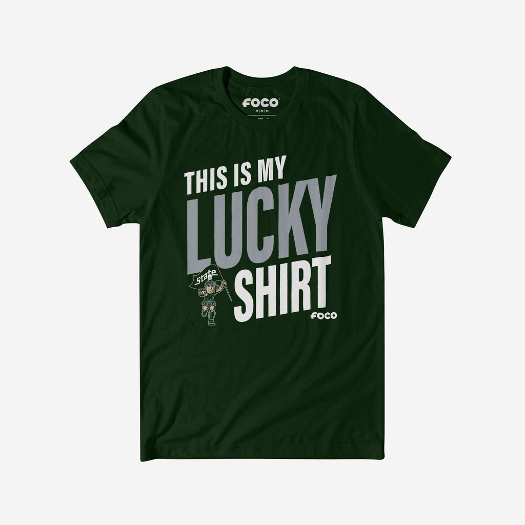 Michigan State Spartans This Is My Lucky T-Shirt FOCO S - FOCO.com