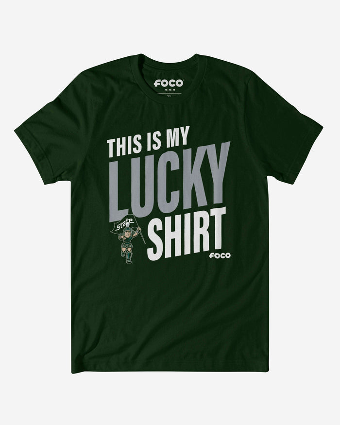 Michigan State Spartans This Is My Lucky T-Shirt FOCO S - FOCO.com