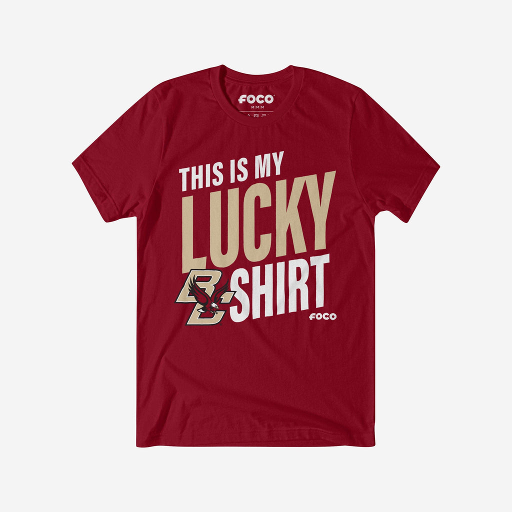 Boston College Eagles This Is My Lucky T-Shirt FOCO S - FOCO.com