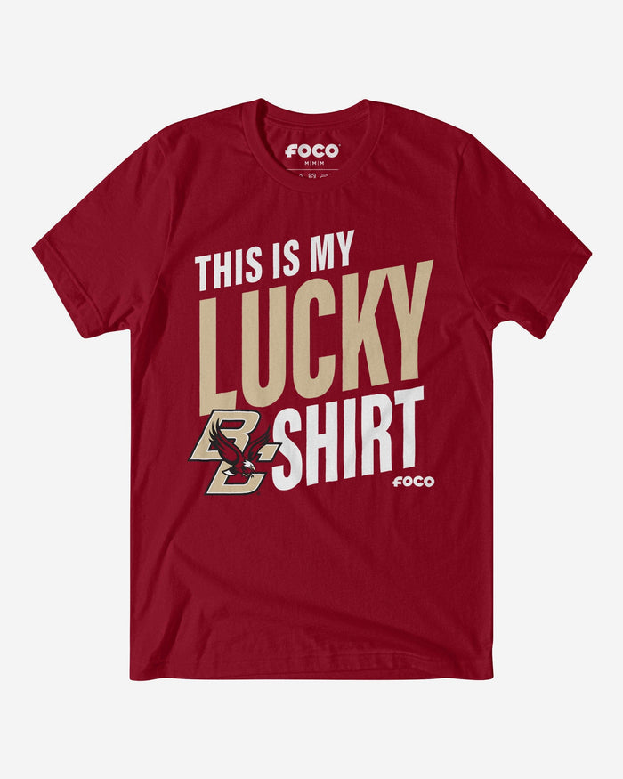 Boston College Eagles This Is My Lucky T-Shirt FOCO S - FOCO.com