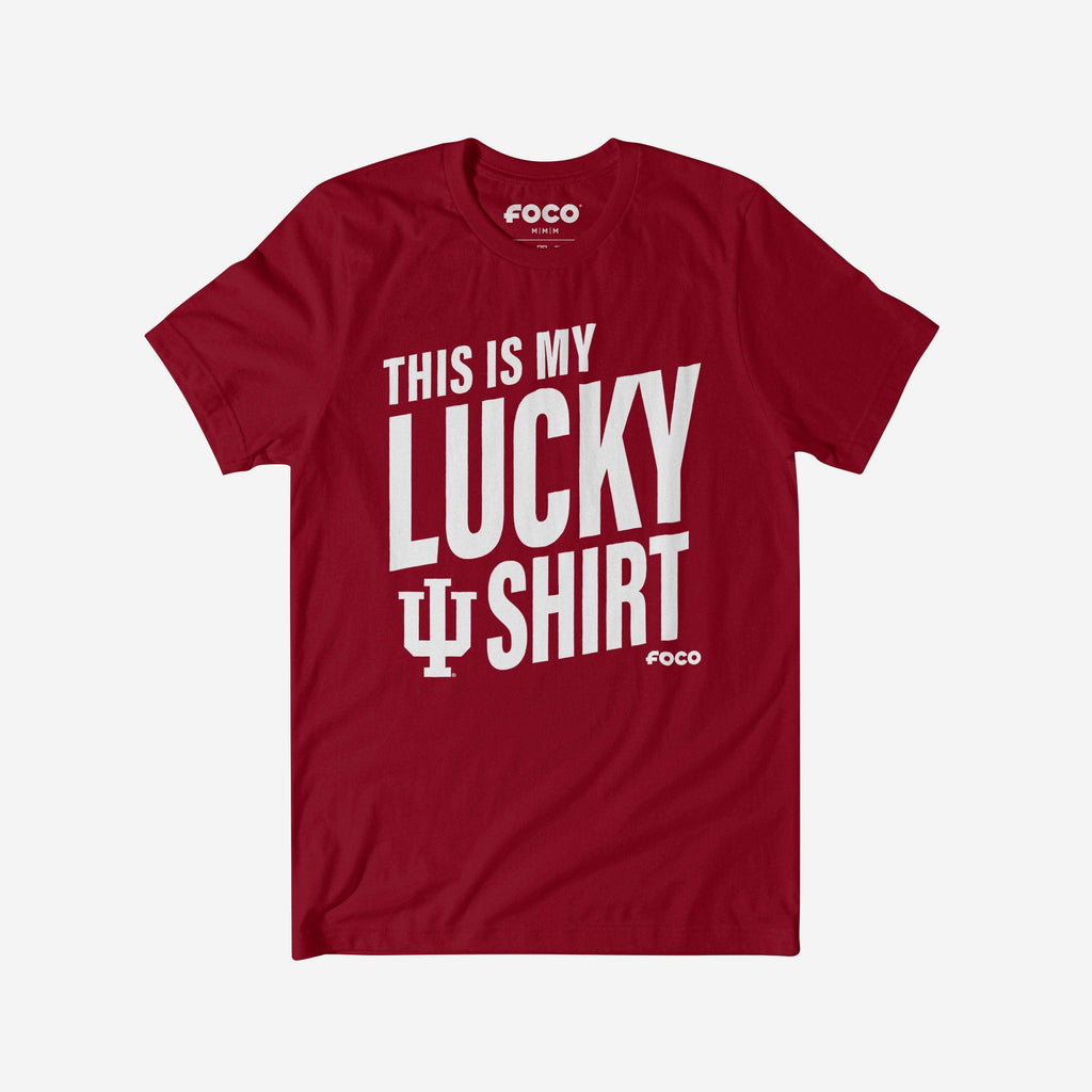 Indiana Hoosiers This Is My Lucky T-Shirt FOCO S - FOCO.com