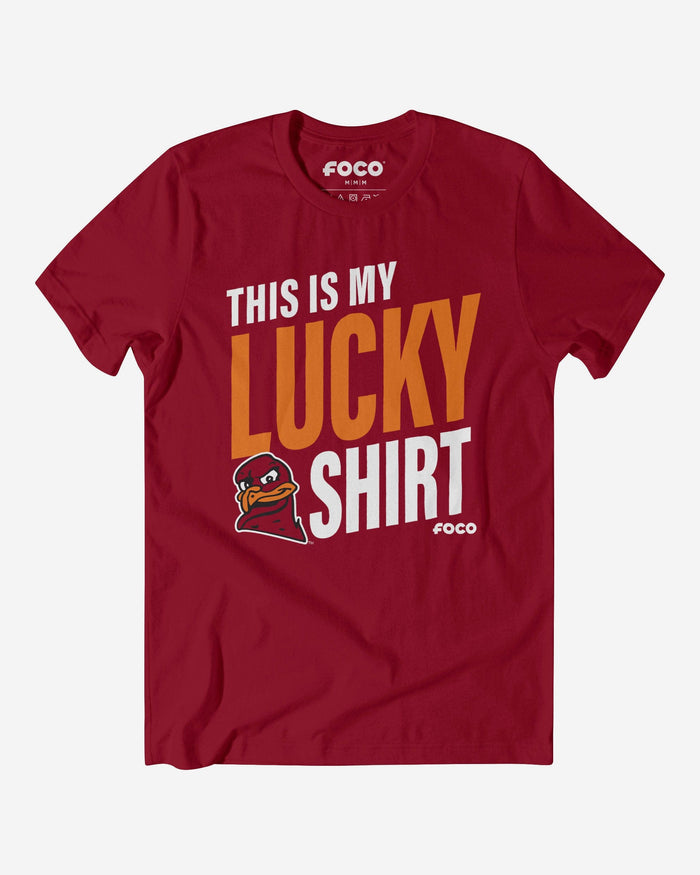 Virginia Tech Hokies This Is My Lucky T-Shirt FOCO S - FOCO.com