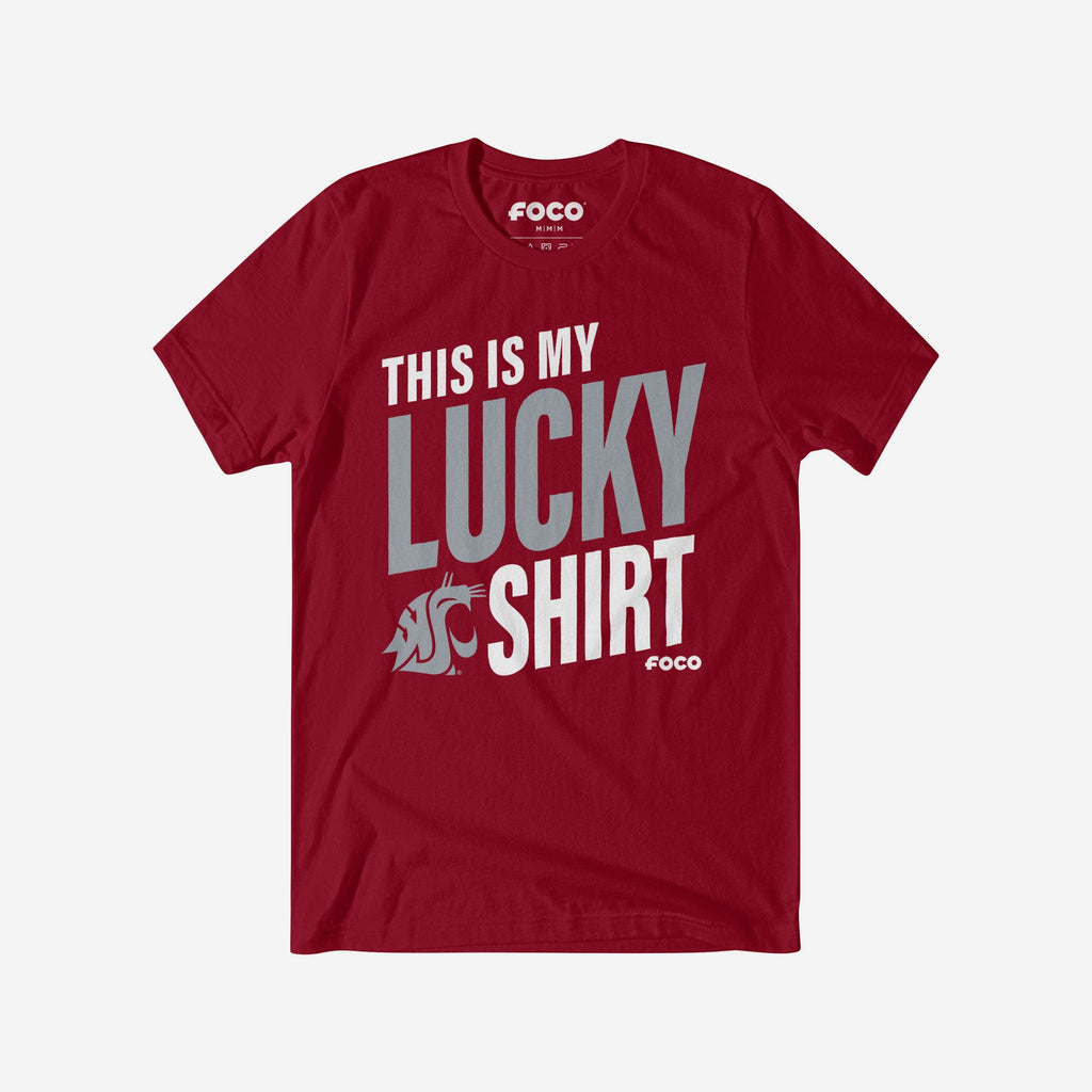 Washington State Cougars This Is My Lucky T-Shirt FOCO S - FOCO.com