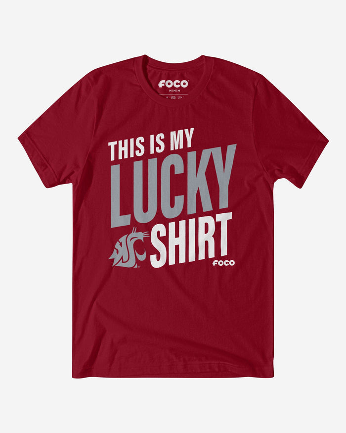 Washington State Cougars This Is My Lucky T-Shirt FOCO S - FOCO.com