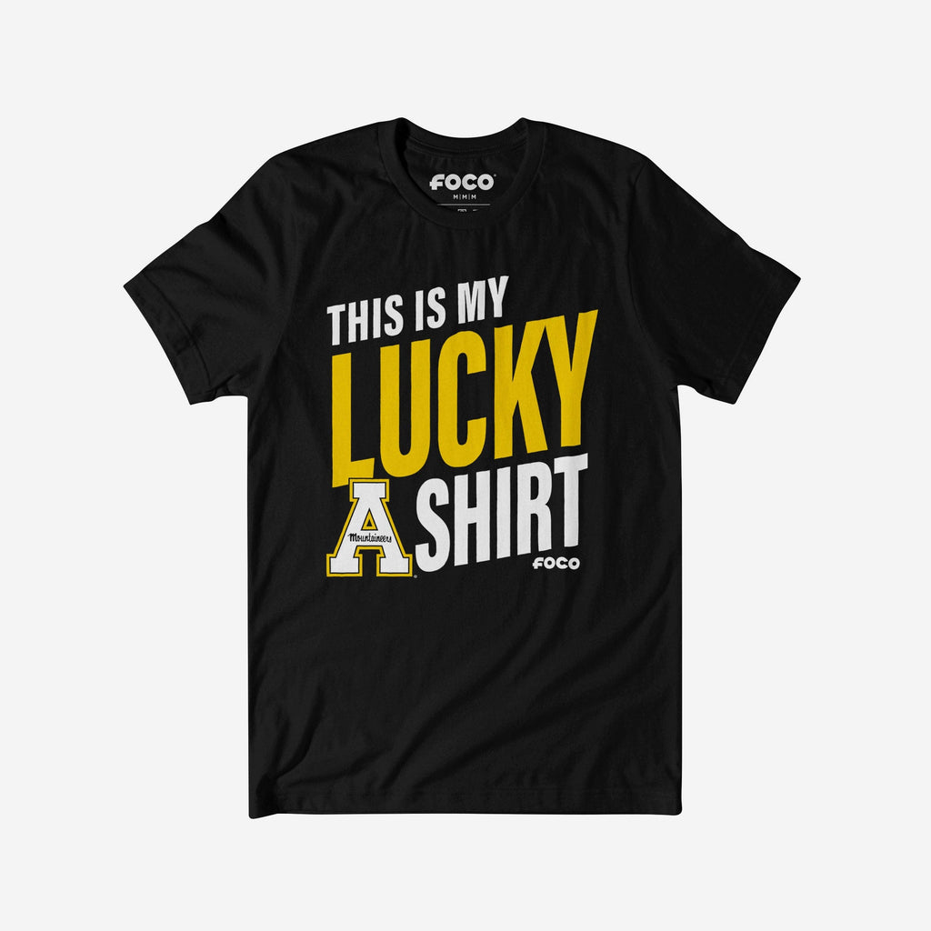 Appalachian State Mountaineers This Is My Lucky T-Shirt FOCO S - FOCO.com