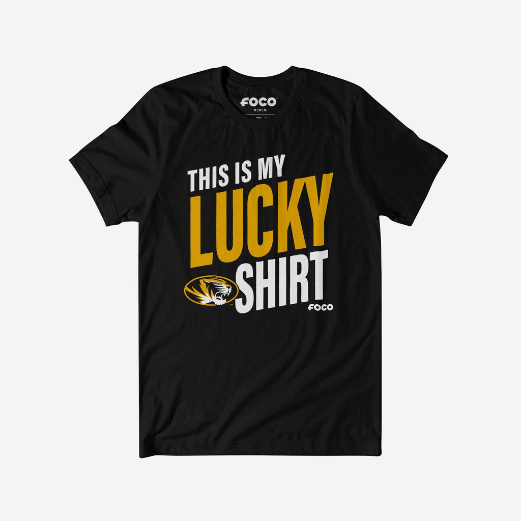 Missouri Tigers This Is My Lucky T-Shirt FOCO S - FOCO.com