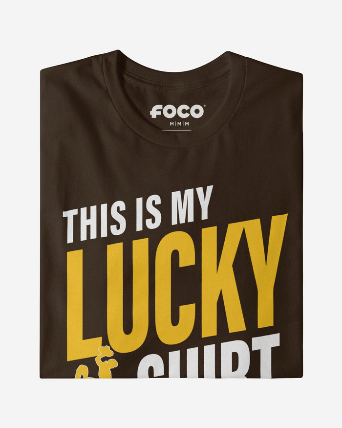 Wyoming Cowboys This Is My Lucky T-Shirt FOCO - FOCO.com