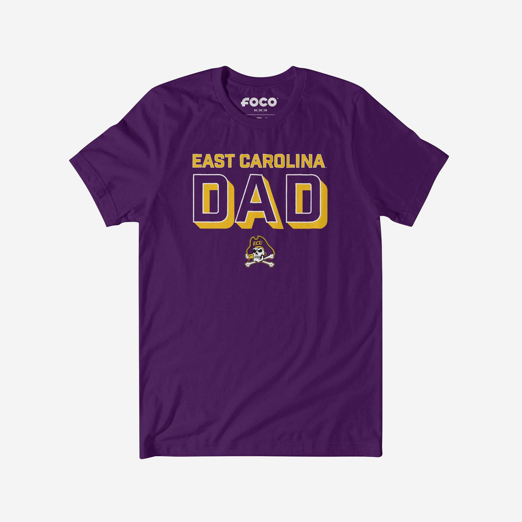 East Carolina Pirates Team Dad T-Shirt FOCO S - FOCO.com