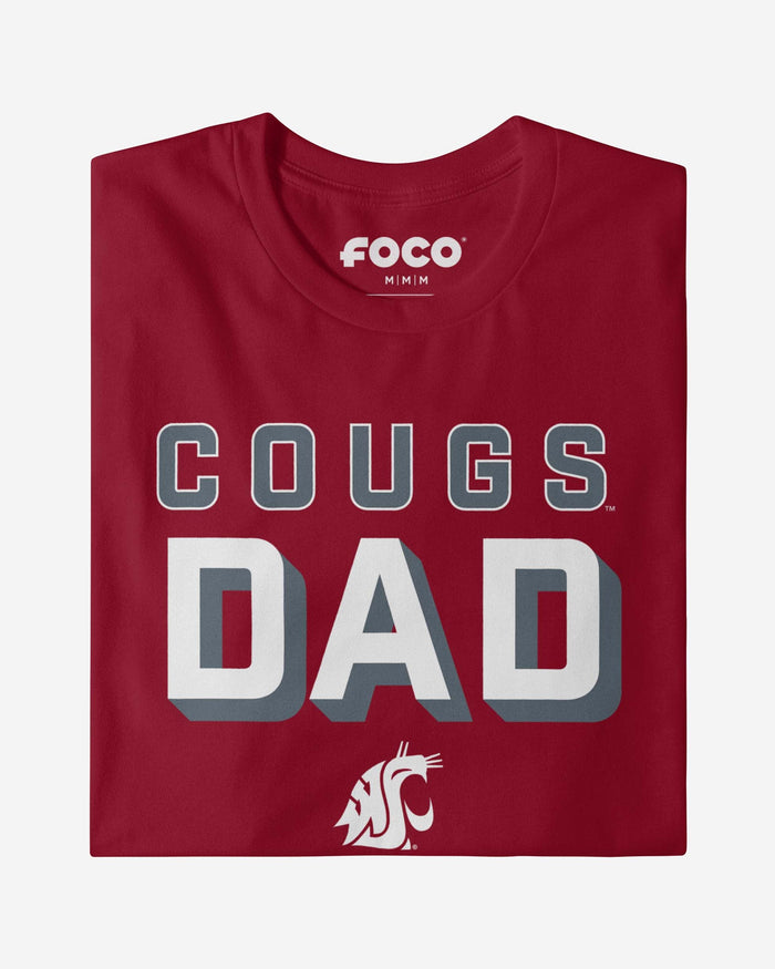 Washington State Cougars Team Dad T-Shirt FOCO - FOCO.com