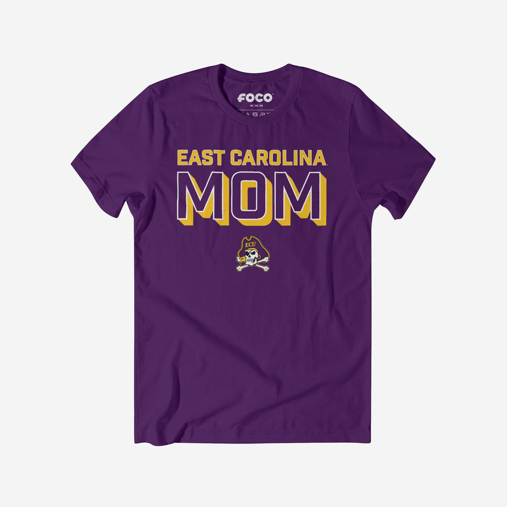 East Carolina Pirates Team Mom T-Shirt FOCO S - FOCO.com
