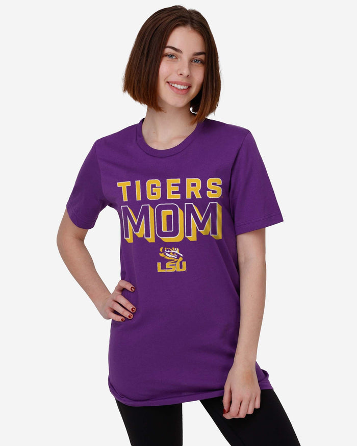 LSU Tigers Team Mom T-Shirt FOCO - FOCO.com