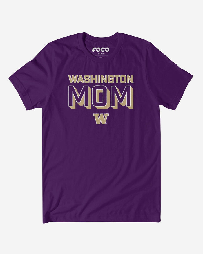 Washington Huskies Team Mom T-Shirt FOCO S - FOCO.com