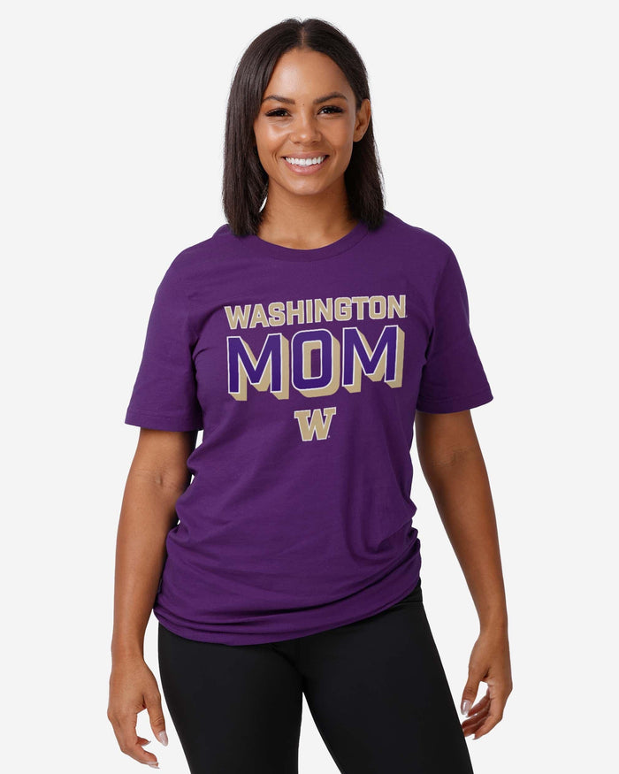 Washington Huskies Team Mom T-Shirt FOCO - FOCO.com