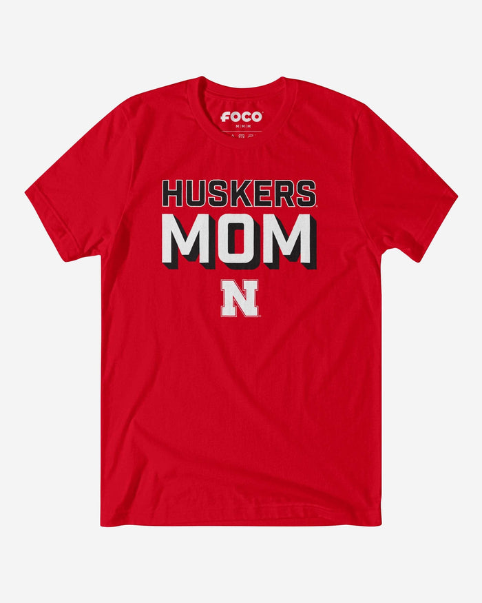 Nebraska Cornhuskers Team Mom T-Shirt FOCO S - FOCO.com