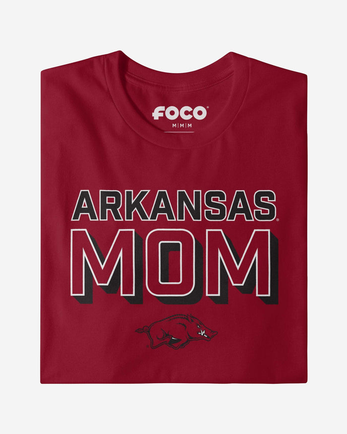 Arkansas Razorbacks Team Mom T-Shirt FOCO - FOCO.com