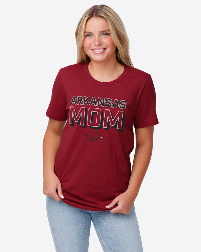 Arkansas Razorbacks Team Mom T-Shirt FOCO - FOCO.com