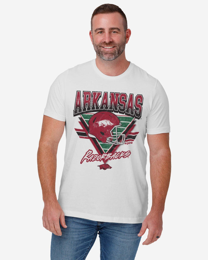 Arkansas Razorbacks Triangle Vintage T-Shirt FOCO - FOCO.com