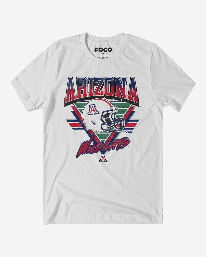 Arizona Wildcats Triangle Vintage T-Shirt FOCO S - FOCO.com