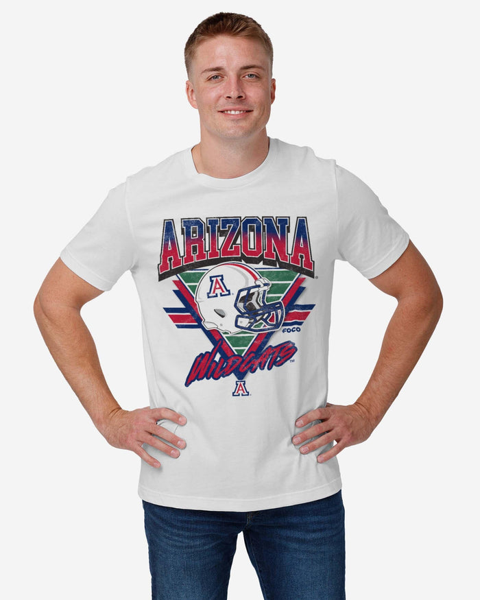Arizona Wildcats Triangle Vintage T-Shirt FOCO - FOCO.com