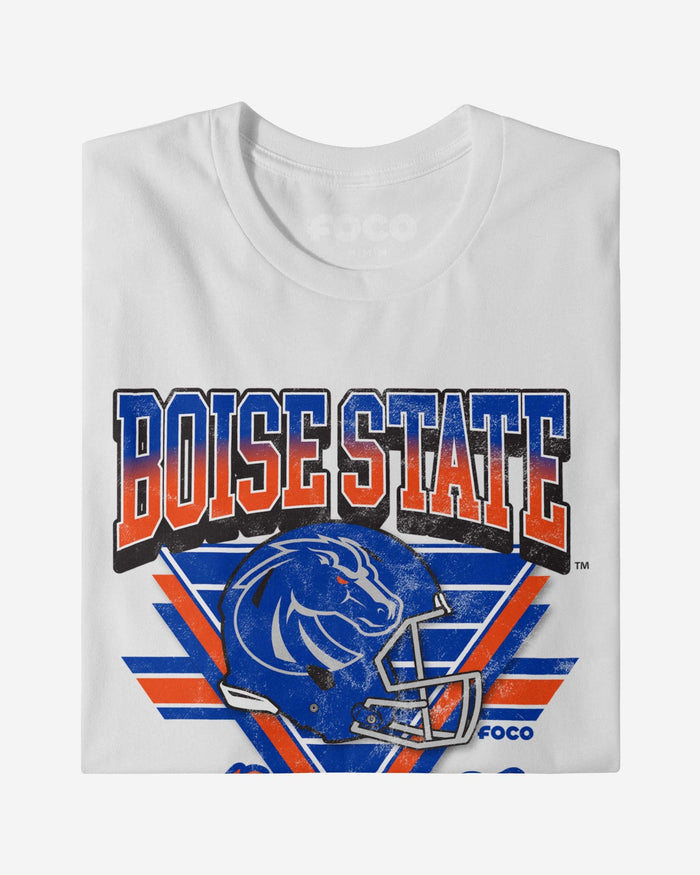 Boise State Broncos Triangle Vintage T-Shirt FOCO - FOCO.com