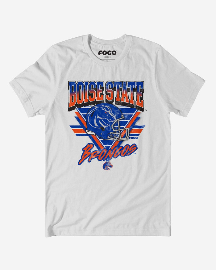 Boise State Broncos Triangle Vintage T-Shirt FOCO S - FOCO.com