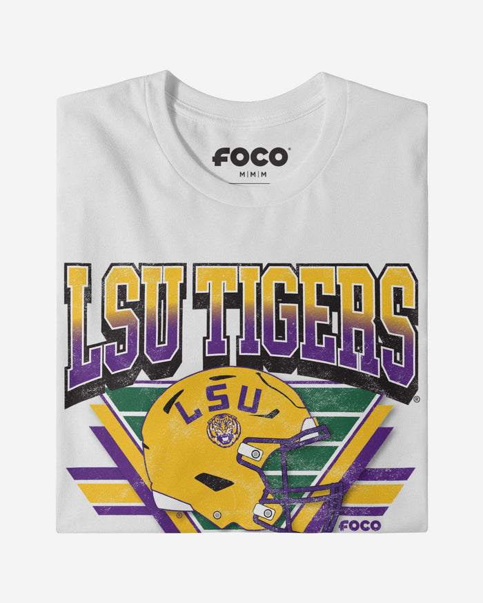 LSU Tigers Triangle Vintage T-Shirt FOCO - FOCO.com