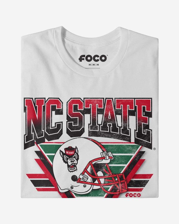 NC State Wolfpack Triangle Vintage T-Shirt FOCO - FOCO.com