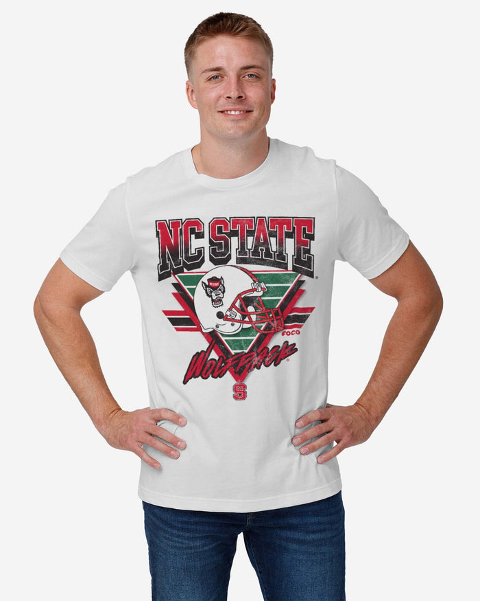 NC State Wolfpack Triangle Vintage T-Shirt FOCO - FOCO.com