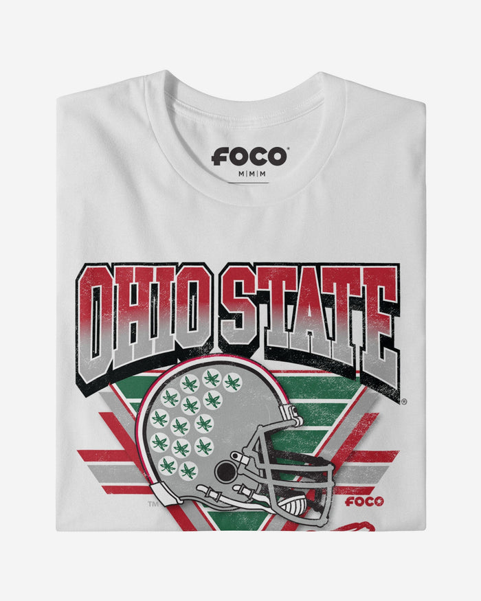Ohio State Buckeyes Triangle Vintage T-Shirt FOCO - FOCO.com