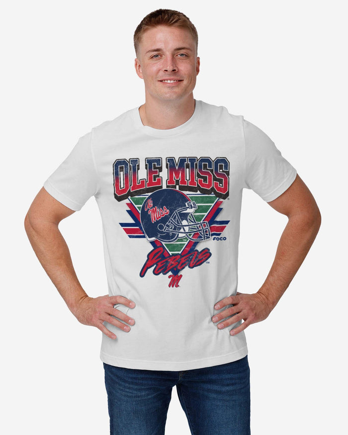 Ole Miss Rebels Triangle Vintage T-Shirt FOCO - FOCO.com
