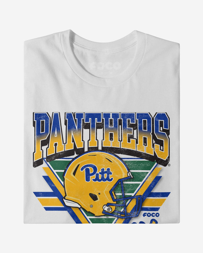 Pittsburgh Panthers Triangle Vintage T-Shirt FOCO - FOCO.com