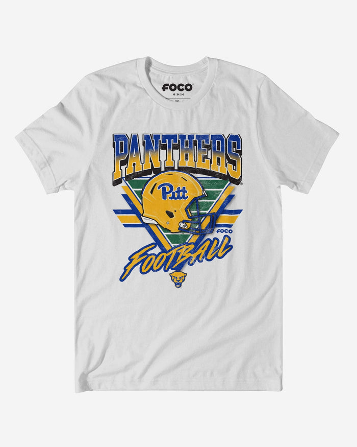 Pittsburgh Panthers Triangle Vintage T-Shirt FOCO S - FOCO.com