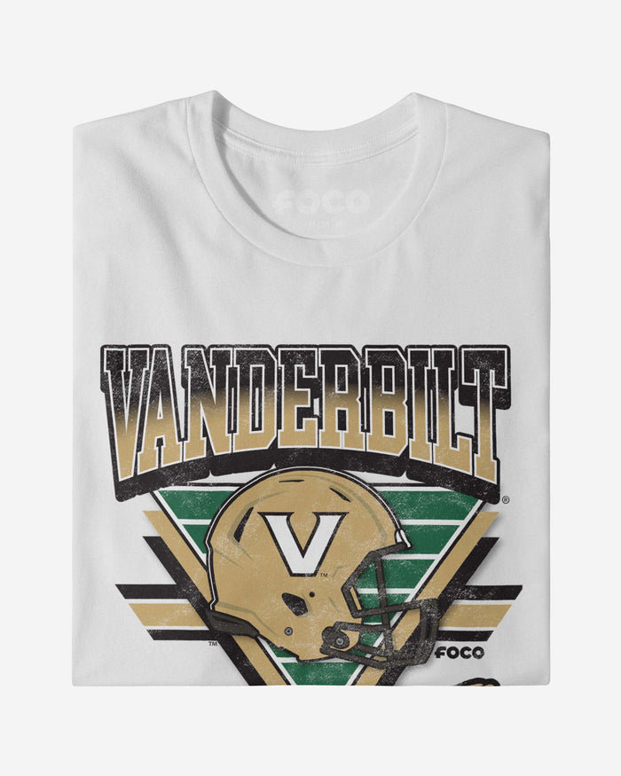 Vanderbilt Commodores Triangle Vintage T-Shirt FOCO - FOCO.com