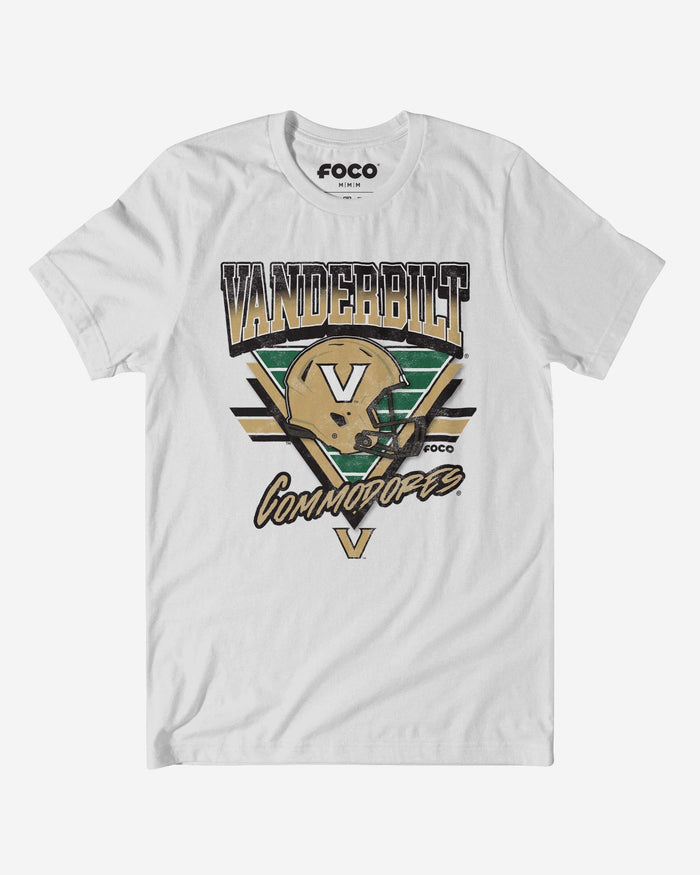 Vanderbilt Commodores Triangle Vintage T-Shirt FOCO S - FOCO.com