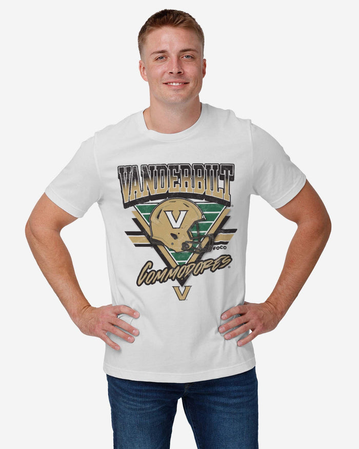 Vanderbilt Commodores Triangle Vintage T-Shirt FOCO - FOCO.com