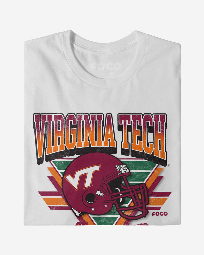 Virginia Tech Hokies Triangle Vintage T-Shirt FOCO - FOCO.com