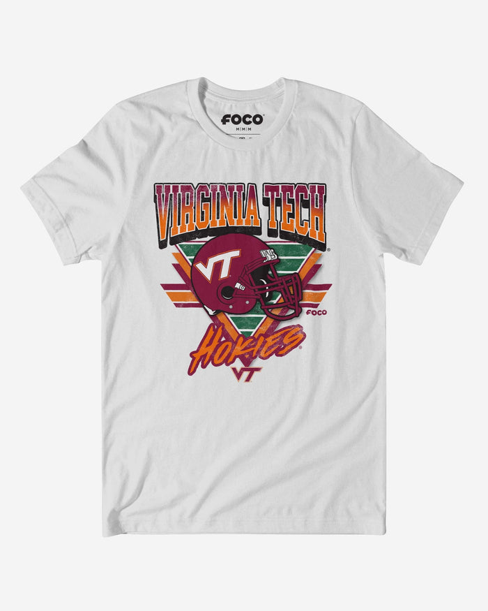 Virginia Tech Hokies Triangle Vintage T-Shirt FOCO S - FOCO.com
