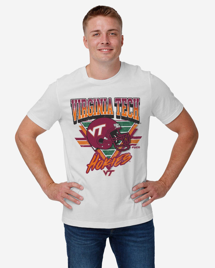 Virginia Tech Hokies Triangle Vintage T-Shirt FOCO - FOCO.com
