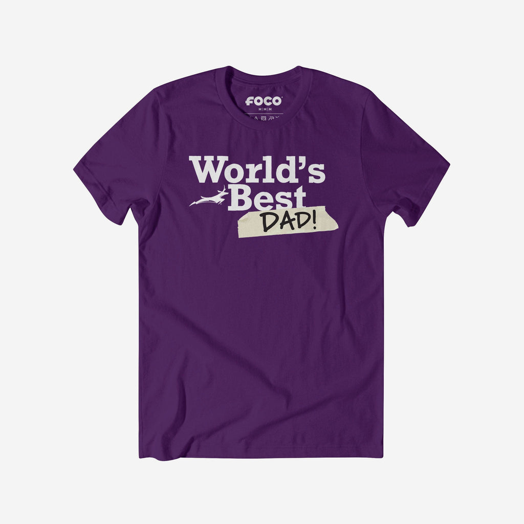 Grand Canyon Antelopes World's Best Dad T-Shirt FOCO S - FOCO.com
