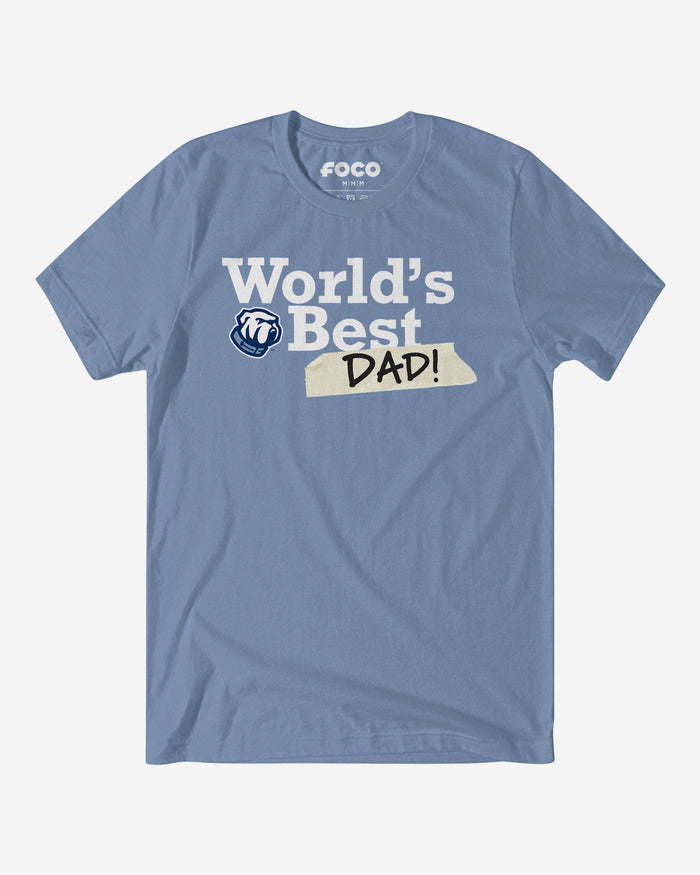 Citadel Bulldogs World's Best Dad T-Shirt FOCO S - FOCO.com